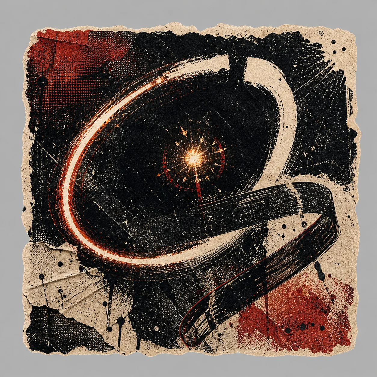 Abstract emblem for the article “Hobby Crisis”